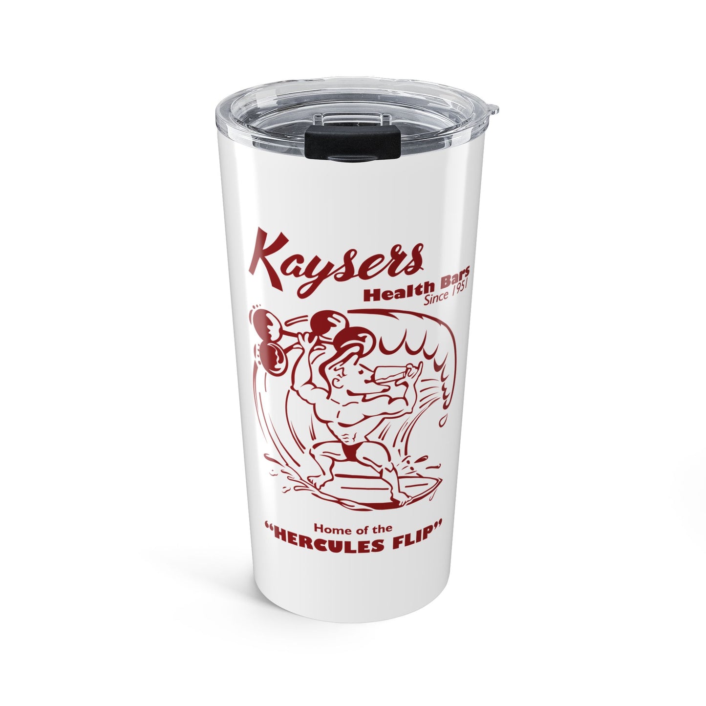 Kayser's Inspired 20oz Tumbler & Gym Water Bottle